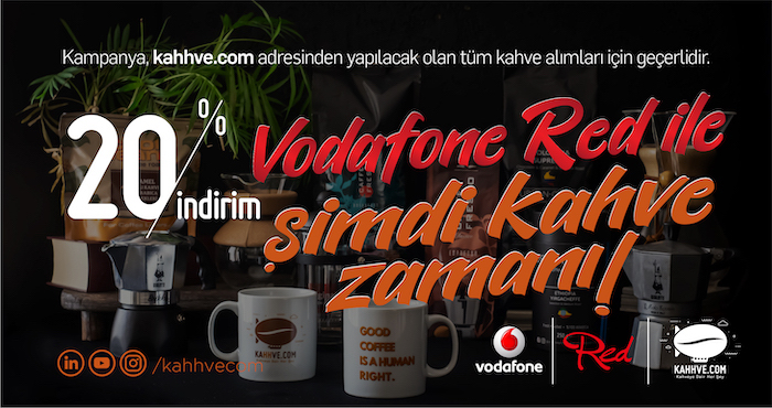 KahhveCom Vodafone Kampanyası