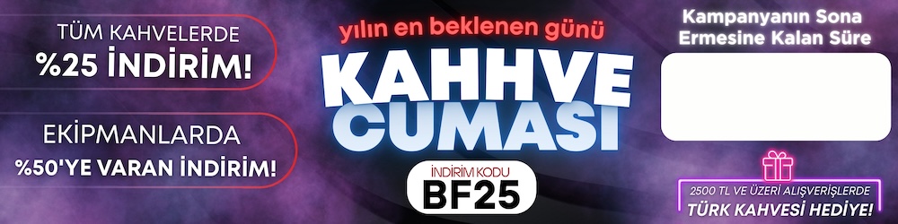 KahhveCom Black Friday Kampanyası Sayacı