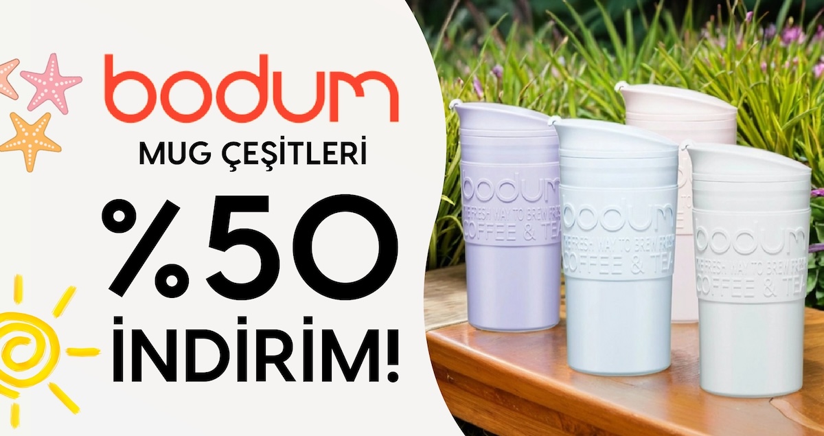 KahhveCom 2025 Yaza Merhaba Kampanyası Bodum